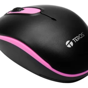 Mouse Inalámbrico Teros 1000dpi Te-5030p Negrorosa