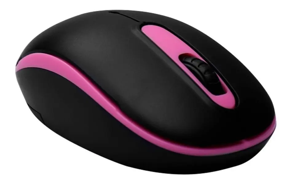 Mouse Inalámbrico Teros 1000dpi Te-5030p Negrorosa - Image 2
