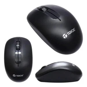MOUSE INALAMBRICO TEROS TE5031, 1200 DPI, 2.4GHZ, USB, NEGRO - P/N: TE-5031R