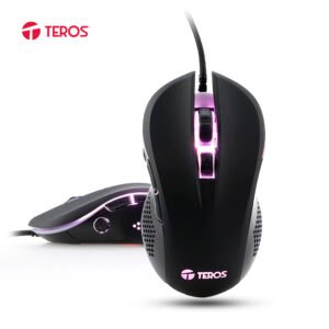 TEROS MOUSE GAMER TE-5164 6 BOTONES USB 6400DPI