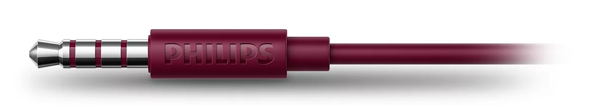 Auriculares Philips BASS+ SHL3075 ROJO - Image 5