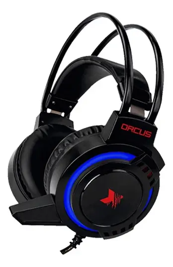 Audifono C/microf. Xblade Gaming Orcus Hg9026 Black/red