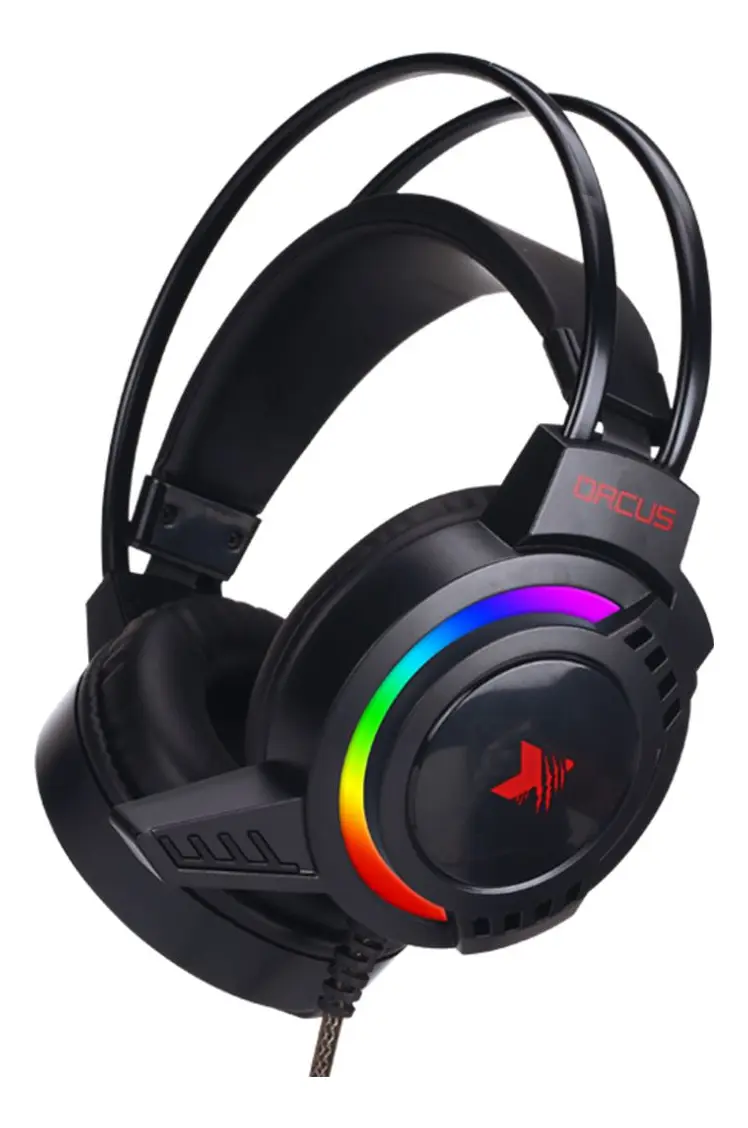 Audifono C/microf. Xblade Gaming Orcus Hg9026 Black/red - Image 2